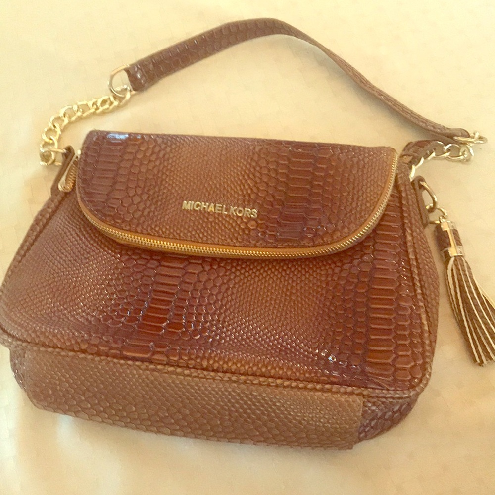Brown purse. Not MK
